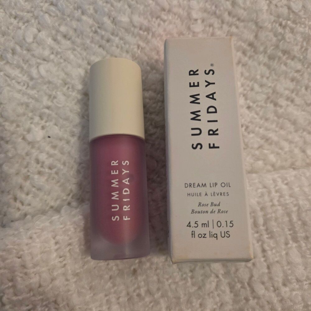 Summer Fridays Dream Lip Oil Rose Bud